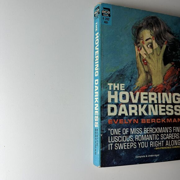 Hovering Darkness Evelyn Berchman Ace 1957 Rare Pulp Horror Romance Paperback - Picture 2 of 5